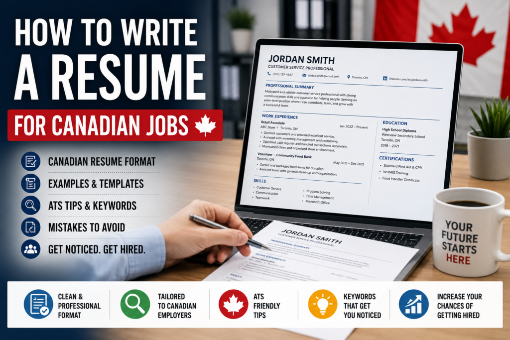 How to Write a Resume for Canadian Jobs