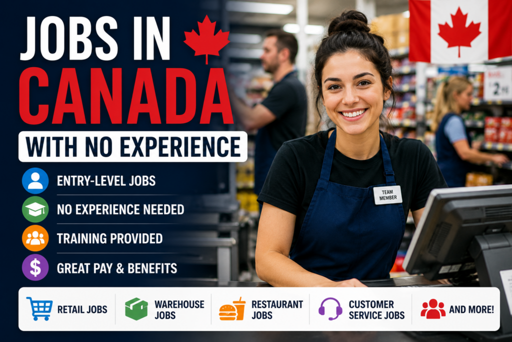 Jobs in Canada With No Experience