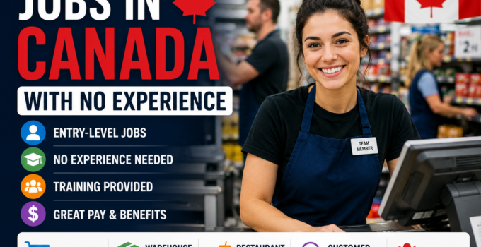 Jobs in Canada With No Experience